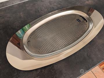 Vassoio per pesce VEMI in acciaio inox