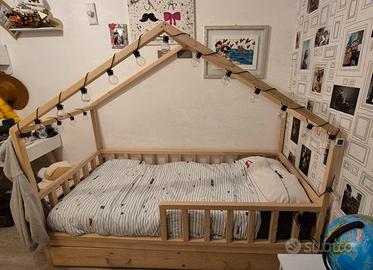 Letto (80 x 190)  singolo o doppio