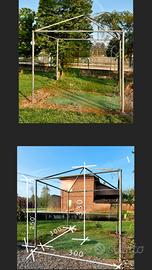Struttura per pergola