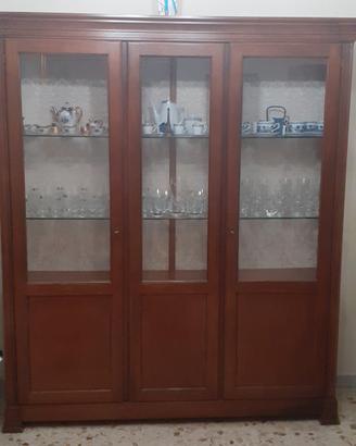 Cristalliera di legno
