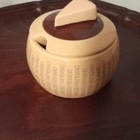 Formaggiera in ceramica 