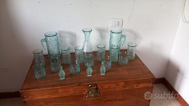 Servizio di bicchieri design 1970