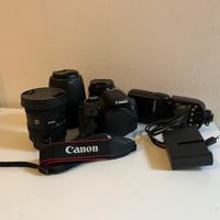 Canon eos 750d + kit completo