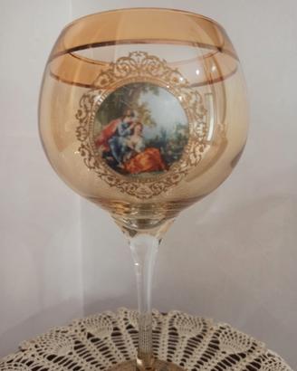 Calice antico decorato