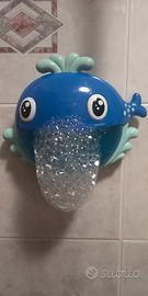 Gioco BALENA CHE FA BOLLE DI SAPONE con musichette