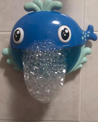 Gioco BALENA CHE FA BOLLE DI SAPONE con musichette
