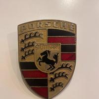 Stemma cofano Porsche vintage