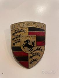 Stemma cofano Porsche vintage