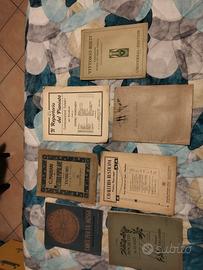 Antichi spartiti musicali fine '800