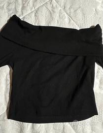 top con scollo a barca