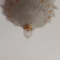 3 plafoniere in vetro di murano 