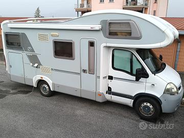 camper Knaus mansardato 6 posti