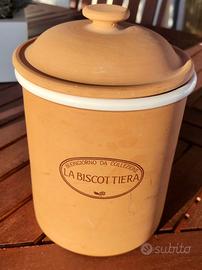 Biscottiera in terracotta