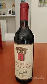 brunello montalcino 1987 tenuta Col d'Orcia 