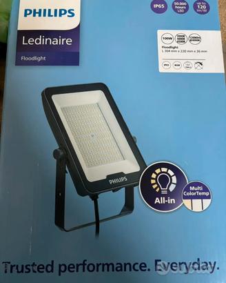 Faro LED Philips Ledinaire Floodlight 100W - Nuovo