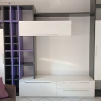 Parete attrezzata salotto