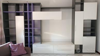 Parete attrezzata salotto