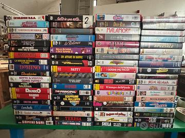 475 cassette vhs originali da videoteca