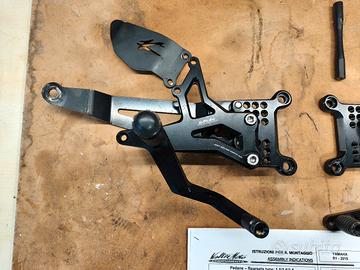 Yamaha R1 2015-2019 pedane arretrate Valter moto