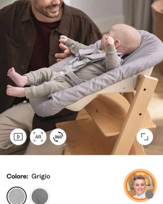 sdraietta stokke Tripp trapp Newborn 