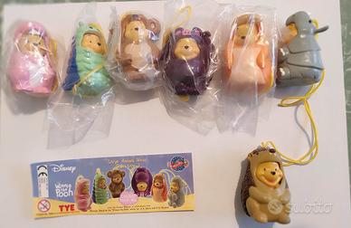ciondoli Winnie Pooh Large Animal Wear - 6 pezzi