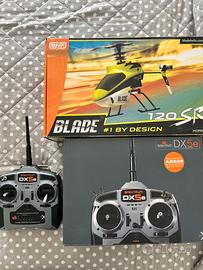 Elicottero 4 ch + radiocomando Spektrum