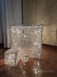 Lampade di design a forma di cubo 
