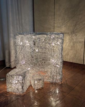 Lampade di design a forma di cubo 