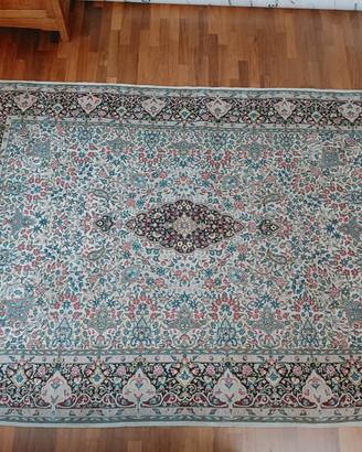 Tappeto Persiano Kirman Imperiale con Certificato