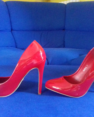 Scarpe décolleté in vernice