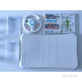Wii Balance Board e Wii Wheel e giochi 60 € Trento