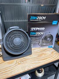 Zephir termoventilatore da parete 2 in 1 2000 W