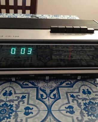 radiosveglia vintage 