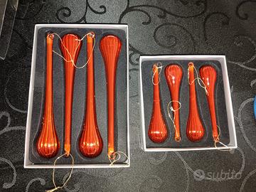 Palline di Natale in vetro soffiato