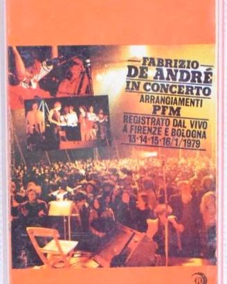 AUDIOCASSETTE ORIGINALI DI FABRIZIO DE ANDRÈ
