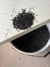 Fondo acquario quarzo nero