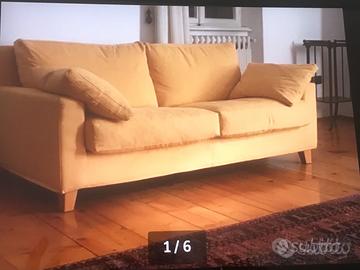 Divano Delta Salotti, cm 175, in pioppo