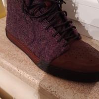Nike Harris Tweed Air Royal Leather Sneaker basket