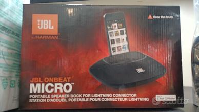 JBL OneBeat Micro Docking Ipod  "NUOVO"