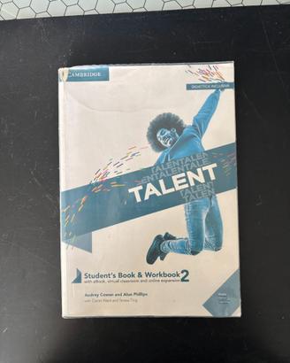 “Talent 2” libro di inglese