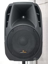 coppia casse + 2 supporti