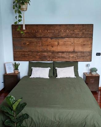 TESTIERA LETTO LEGNO MASSELLO