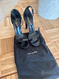 Sandalo pelle Saint Laurent