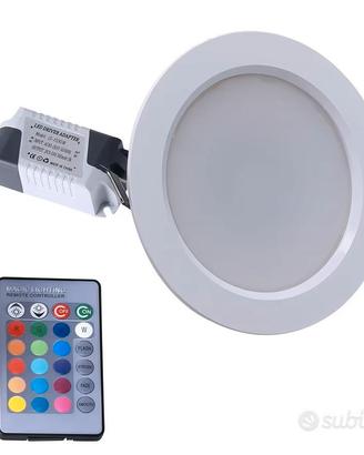 faretti rgb 5w Alta luminosità 24 Colori 230v