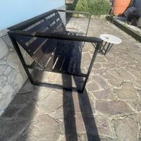 Panchina fatta a mano