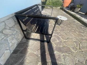 Panchina fatta a mano