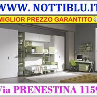 Letto a Scomparsa Castello UGO 2 MATERASSI OMAGGIO