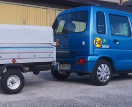 SUZUKI Wagon R+ 4x4 con carrello appendice 2000