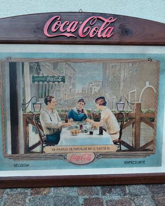 blocco di 4 stampe coca cola