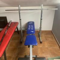 Panca con bilanciere